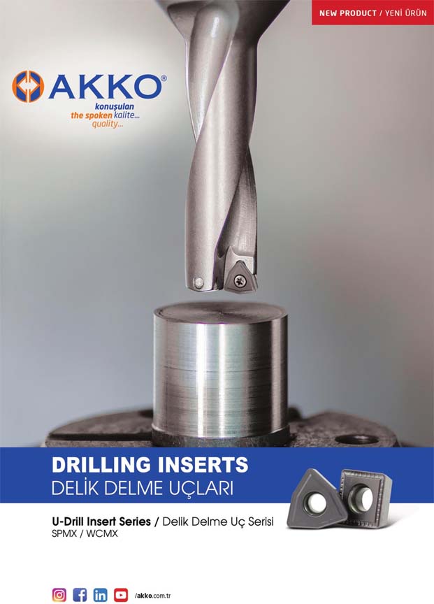 AKKO WCMX-SPMX Drilling Inserts
