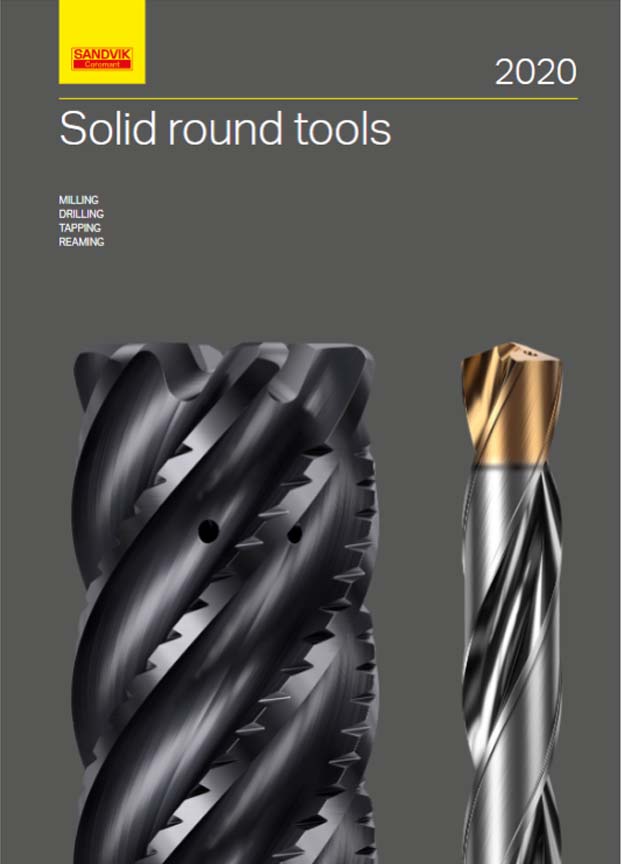 SANDVIK - Solid round tools (Milling, Drilling, Tapping, Reaming)