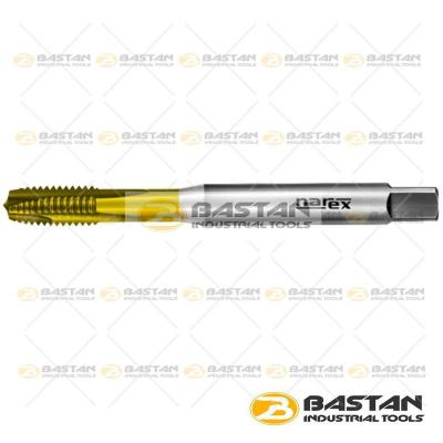 قلاویز ماشینی نارکس مستقیم HSSE روکش دار طلایی TIN کد 1510 ( در 6 سایز مختلف)