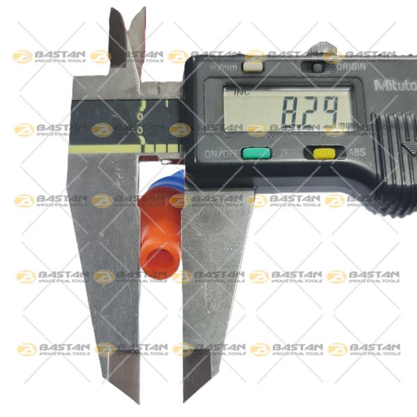 شلنگ آب صابون 3/8 پلاستیکی مهره کوچک شیردار