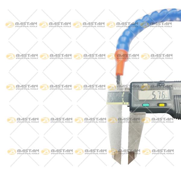 شلنگ آب صابون 3/8 پلاستیکی مهره کوچک شیردار