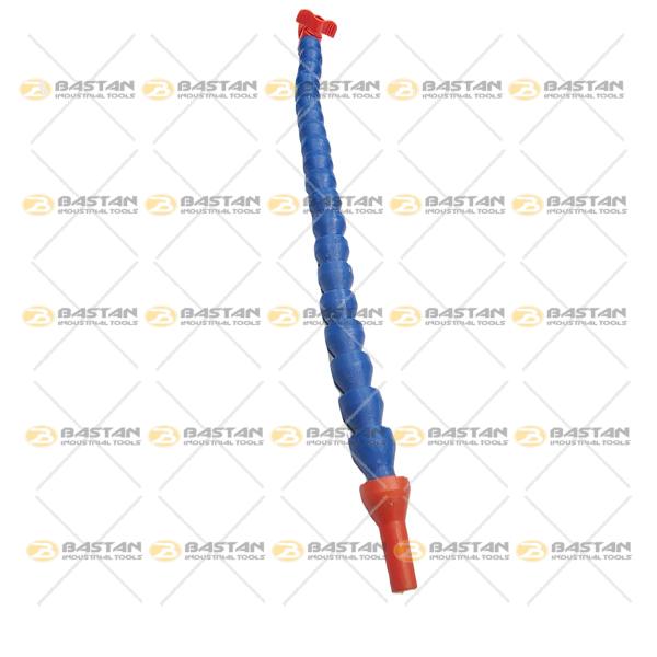 شلنگ آب صابون 3/8 پلاستیکی مهره کوچک شیردار