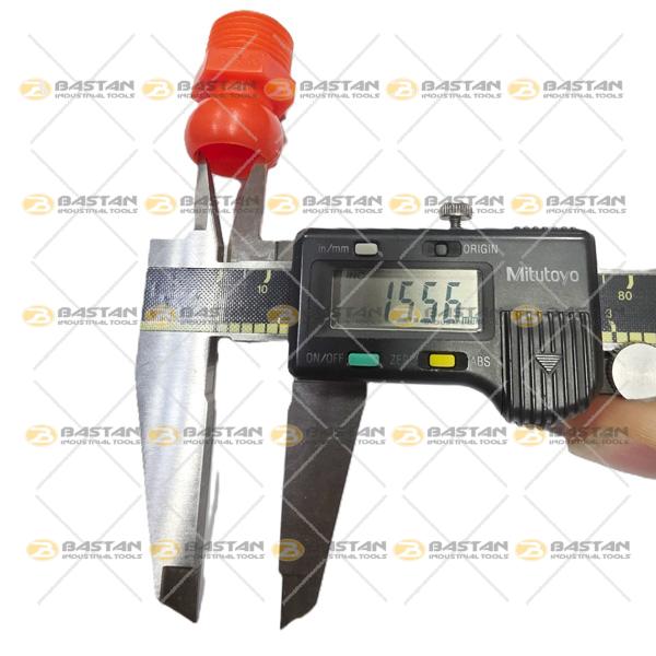 پیچ اتصال بدون شیر پلاستکی سایز 1/2