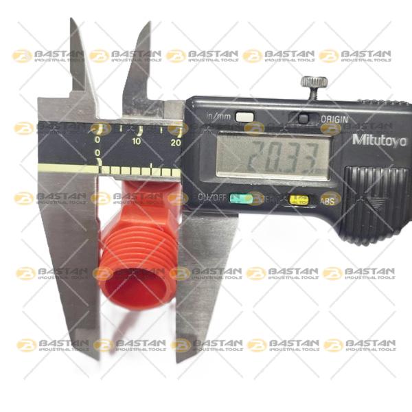 پیچ اتصال همراه شیر پلاستکی سایز 1/2