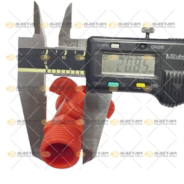 پیچ اتصال همراه شیر پلاستکی سایز 1/2