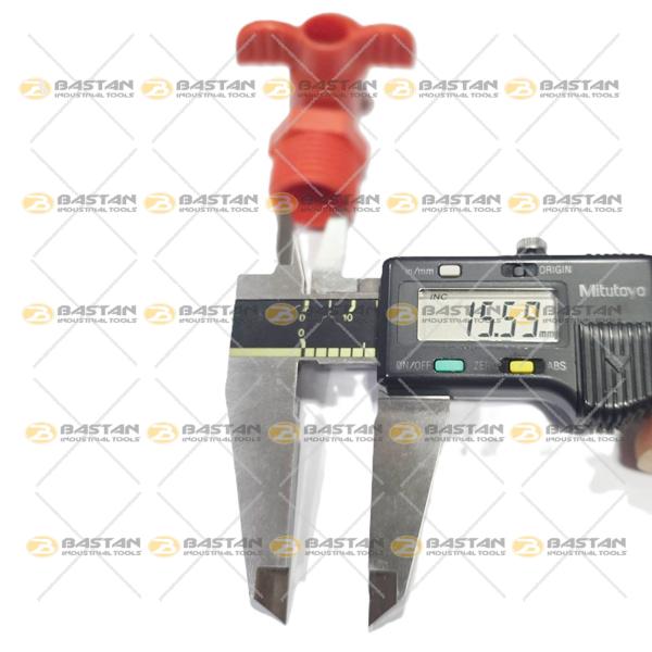 پیچ اتصال همراه شیر پلاستکی سایز 1/2