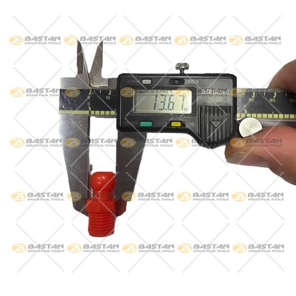 پیچ اتصال بدون شیر پلاستکی سایز 1/4