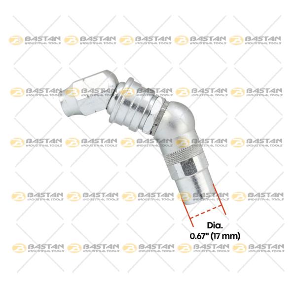 سری گریس پمپ دستی 360 درجه همراه سوپاپ M10*1 برند GROZ (گروز)