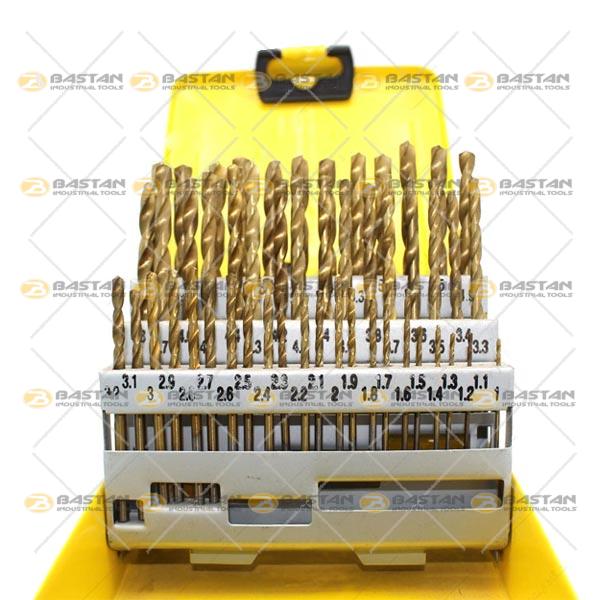 جعبه مته 41 عددی 6-10 میلیمتر طلایی HSS