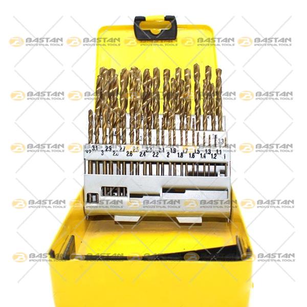 جعبه مته 41 عددی 6-10 میلیمتر طلایی HSS