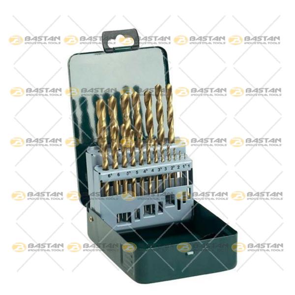 جعبه مته 25 عددی 1-13 میلیمتر طلایی HSS