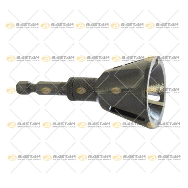 پخ زن میلگرد ته بیت داخل سر الماس