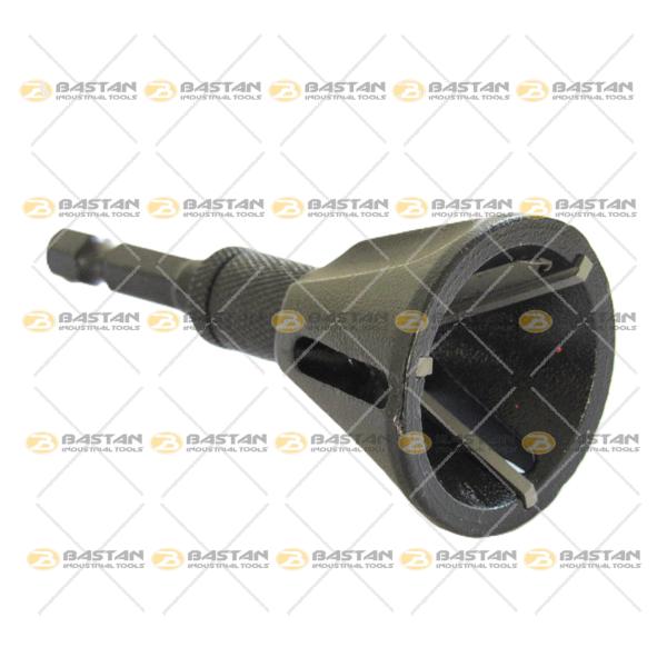 پخ زن میلگرد ته بیت داخل سر الماس