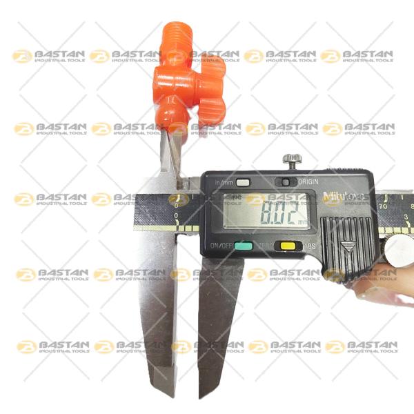 پیچ اتصال همراه شیر پلاستکی سایز 1/4