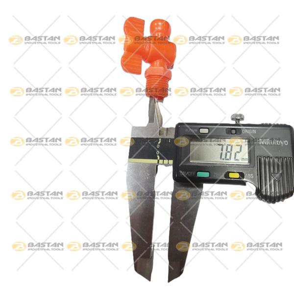 پیچ اتصال همراه شیر پلاستکی سایز 1/4