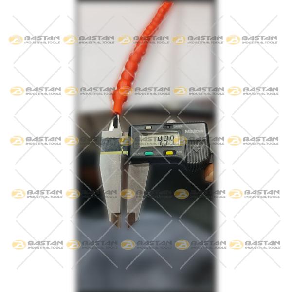 شلنگ آب صابون 1/8 پلاستیکی ساده (بدون شیر)