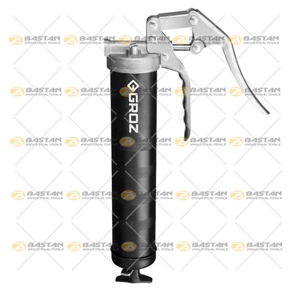 گریس پمپ دستی کلتی (پیستولی) 500cc کد G5R/M برند GROZ (گروز)