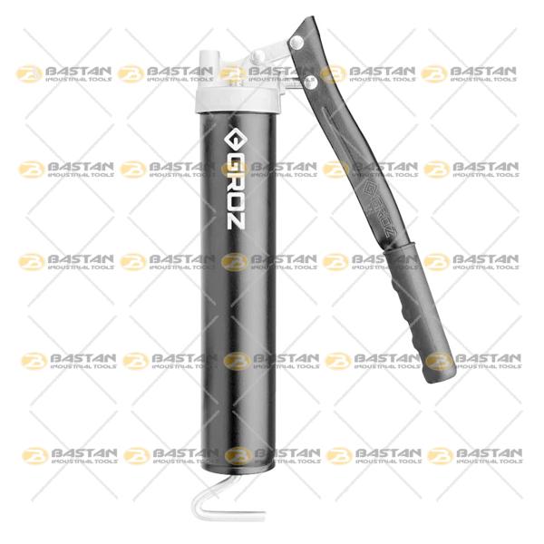 گریس پمپ دستی استانداردوی 500cc کد V1R/BL/M برند GROZ (گروز)