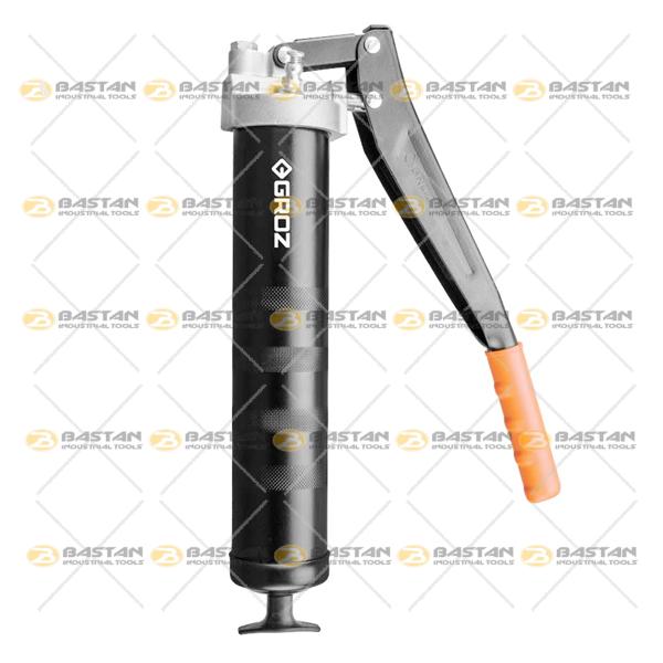 گریس پمپ دستی دو پیستون 500cc کد G2R/M برند GROZ (گروز)
