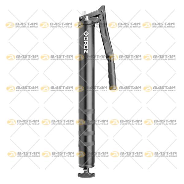 گریس پمپ دستی ظرفیت بسیار بالا 1000cc کد G11R/M برند GROZ (گروز)