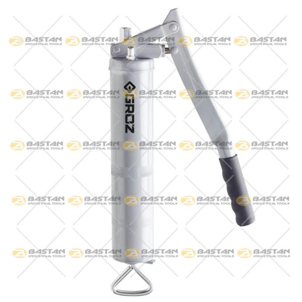 گریس پمپ دستی اقتصادی 500cc کد G1R/SLV/M برند GROZ (گروز)
