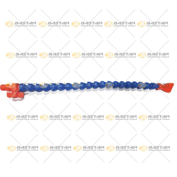 شیلنگ آب صابون 1/4 پلاستیکی سر تخت شیردار