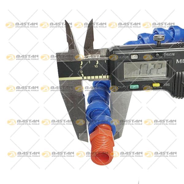 شیلنگ آب و صابون 1/4 پلاستیکی دو راه ساده