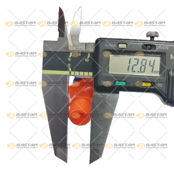 شیلنگ آب صابون 1/4 پلاستیکی سر تخت شیردار