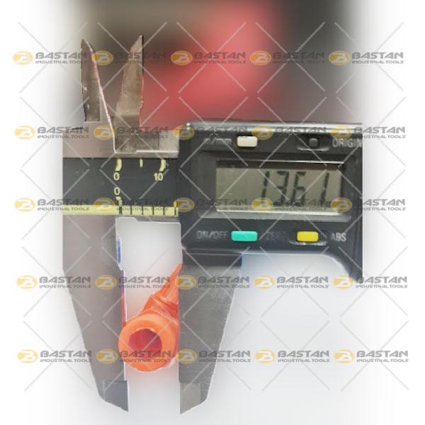 شلنگ آب صابون 1/4 پلاستیکی سری جارویی (شیردار)