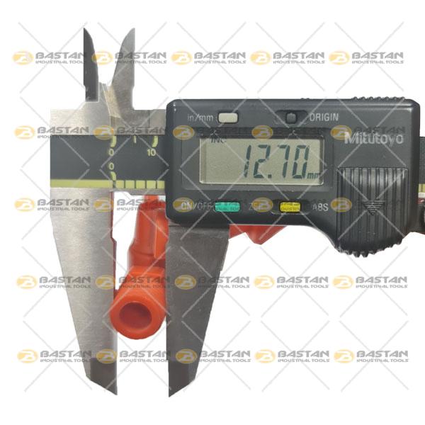 شلنگ آب صابون 1/4 پلاستیکی دیواره آب پاش (شیردار)