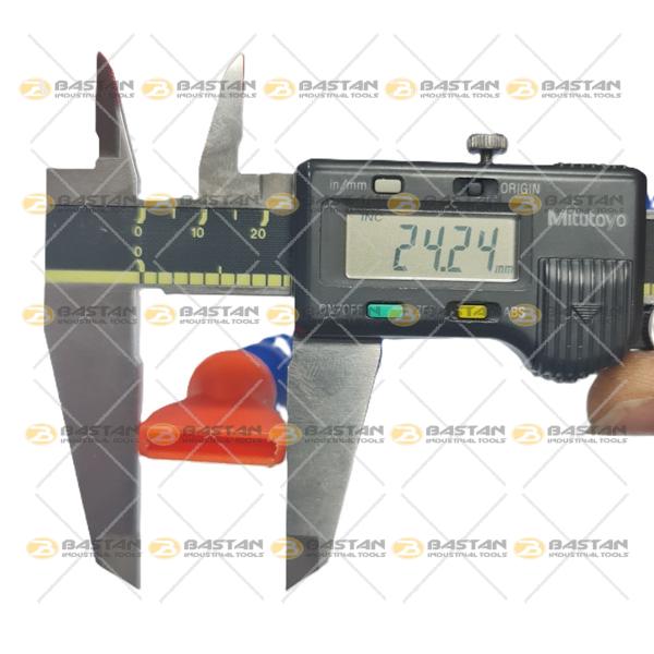 شیلنگ آب صابون 1/4 پلاستیکی سر تخت شیردار