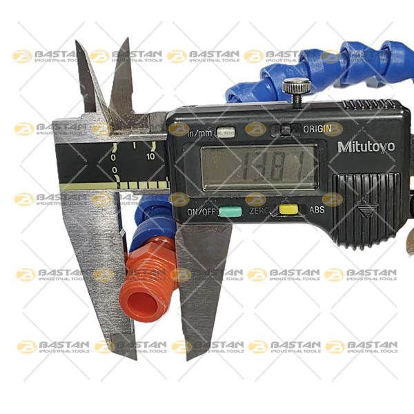 شیلنگ آب و صابون 1/4 پلاستیکی دو راه ساده