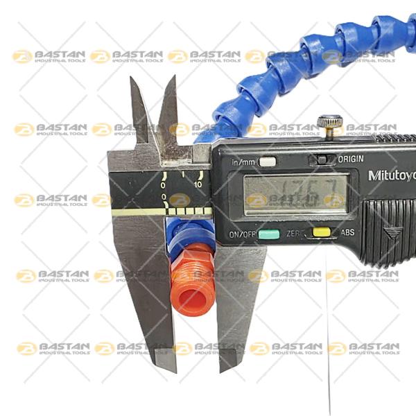 شیلنگ آب و صابون 1/4 پلاستیکی دو راه ساده