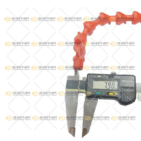 شلنگ آب صابون 1/4 پلاستیکی دیواره آب پاش (شیردار)