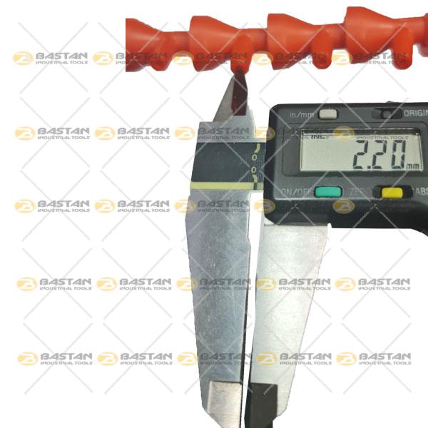 شلنگ آب صابون 1/4 پلاستیکی دیواره آب پاش (شیردار)