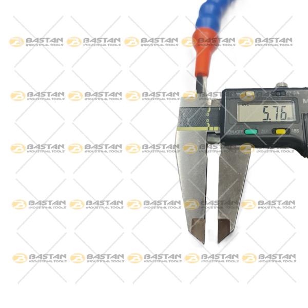 شیلنگ آب صابون 1/4 پلاستیکی شیردار