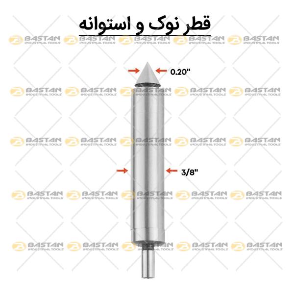 گوشه یاب و مرکزیاب EF/6 نوک تیز قطر 10 میلیمتر GROZ (گروز)