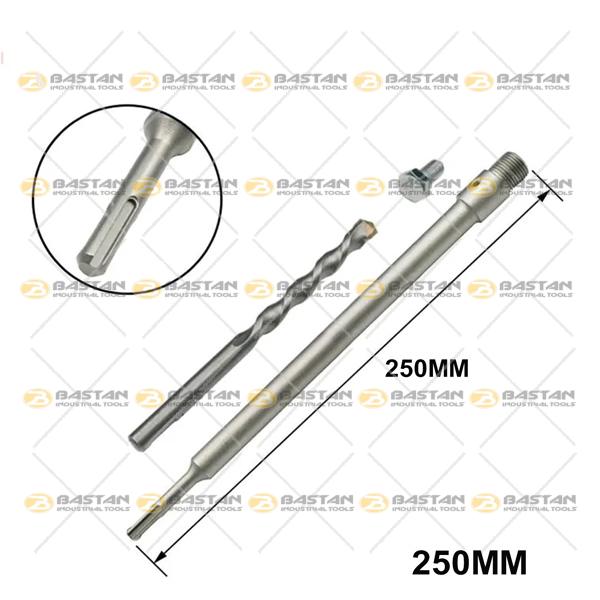 دنباله گردبر بتن پنج شیار 25 سانت برند HJ