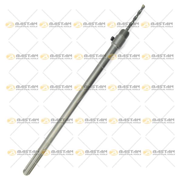 دنباله گردبر بتن پنج شیار 40 سانت