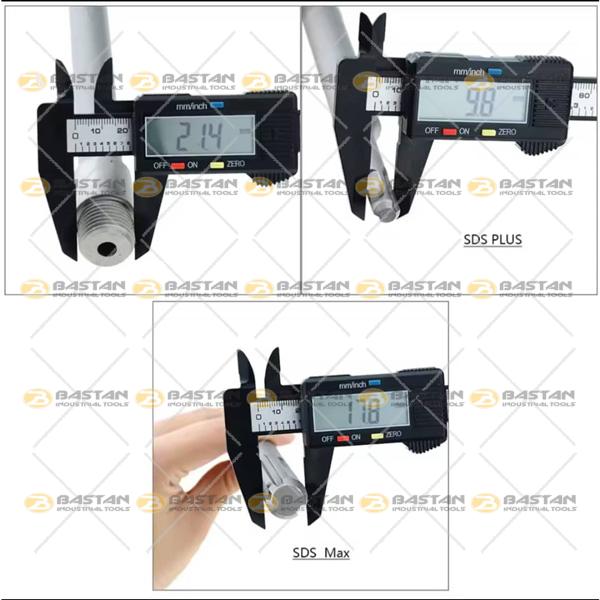 دنباله گردبر بتن پنج شیار 40 سانت برند HJ
