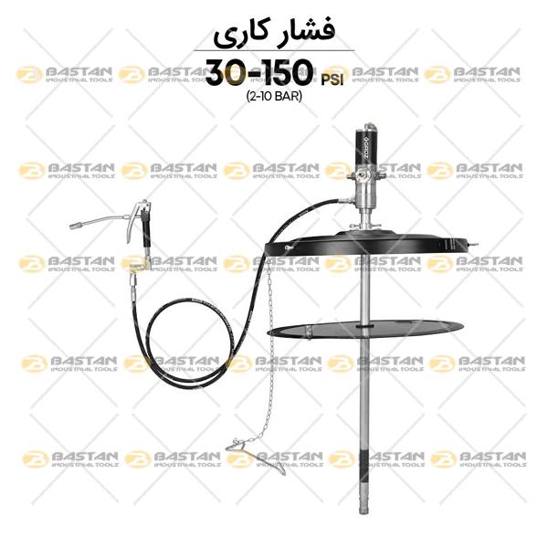 گریس پمپ بادی بشکه ای GP3/ST3501/BSP برند GROZ (گروز)