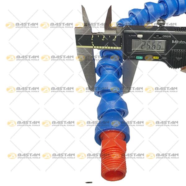 شیلنگ آب و صابون 3/8 پلاستیکی دو راه ساده