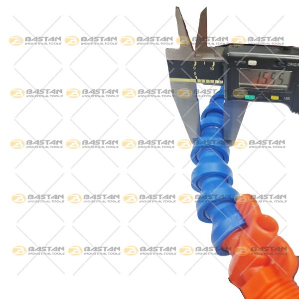 شیلنگ آب صابون 3/8 پلاستیکی ساده (شیردار)