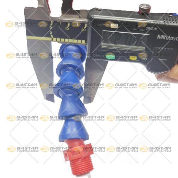 شیلنگ آب و صابون 3/8 پلاستیکی بدون شیر(درجه یک)