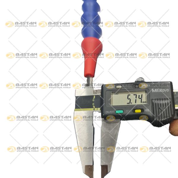 شیلنگ آب و صابون 3/8 پلاستیکی بدون شیر(درجه یک)