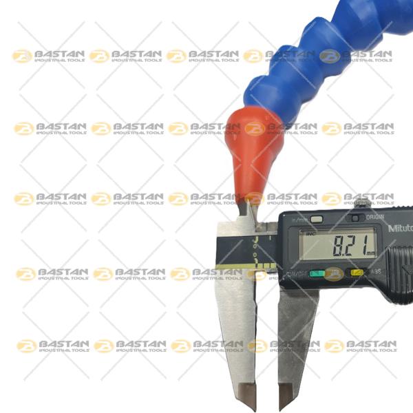 شیلنگ آب صابون 3/8 پلاستیکی ساده (شیردار)