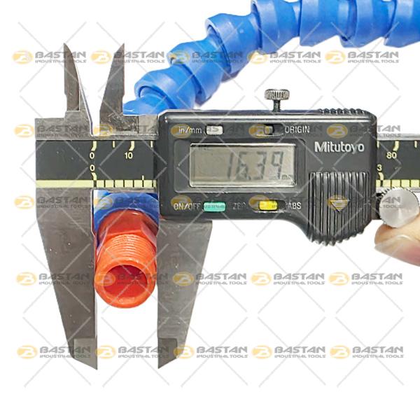 شیلنگ آب صابون 3/8 پلاستیکی ساده (بدون شیر)