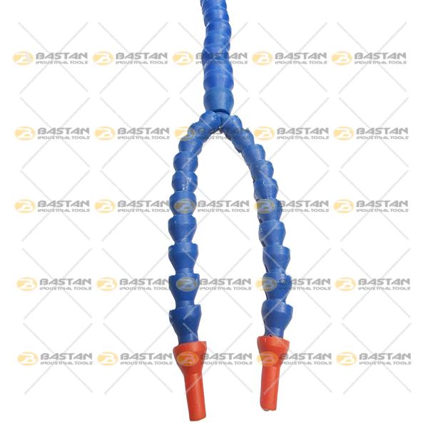 شیلنگ آب و صابون 3/8 پلاستیکی دو راه ساده