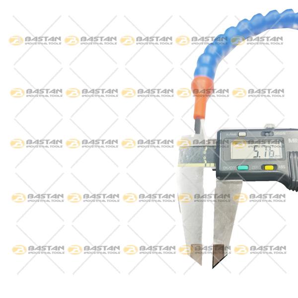 شیلنگ آب صابون 3/8 پلاستیکی دوراه شیردار