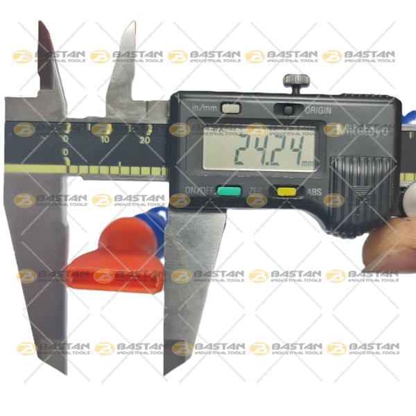 شیلنگ آب صابون 3/8 پلاستیکی سر تخت دو راه